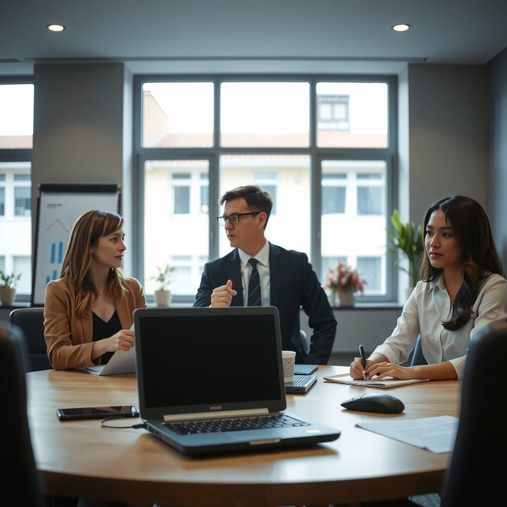 Financial calculation close up